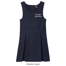 Navy Pleated Pinafore