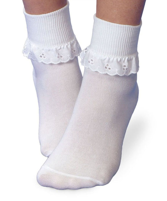 Girls Ankle Socks with Lace