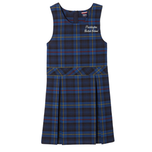 Plaid Pinafore - Round Neck Tinsley`s Treasures Plaid Pinafore - Round Neck Tinsley`s Treasures