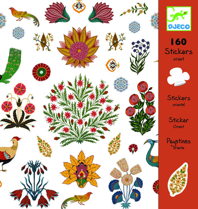 Djeco Oriental Stickers (160 pc)