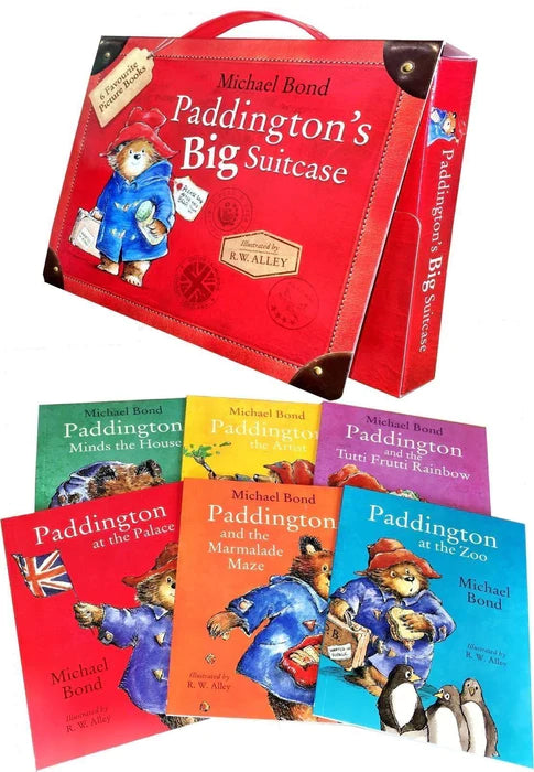 爆売り！ Paddington's Big Suitcase - 6 favorite picture books 絵本・児童書