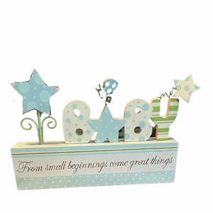 From Small Beginnings Come Great Things Wood Sign